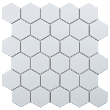 Мозаика Hexagon small White Glossy (IDL1001) 26.5х27.8 StarMosaic