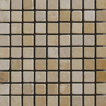 Мозаика JERUSALEM GOLD 1,5x1,5x0,8 tumbled Premium Marble