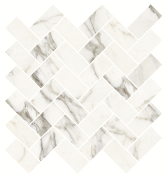 Мозаика K-1001/LR/m06 Marble Trend Calacatta 28.2x30.3 Kerranova