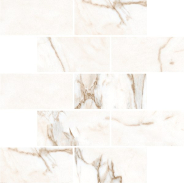 Мозаика K-1001/LR/m13 MARBLE TREND Gold 30.7х30.7 Kerranova