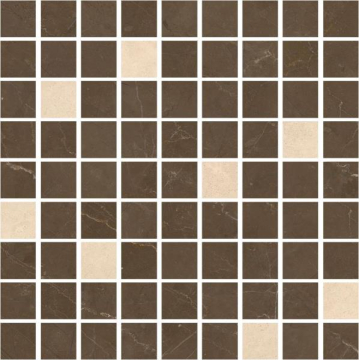 Мозаика K-1002(1003)/MR(LR)/m21 MARBLE TREND PULPIS(CREMA MARFIL) 30х30 Kerranova
