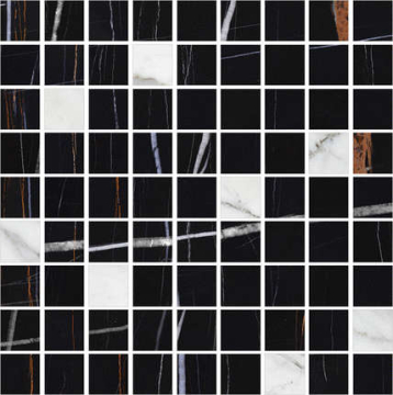 Мозаика K-1004(1000)/MR/m21 Marble Trend Mix 300x300x9 Kerranova