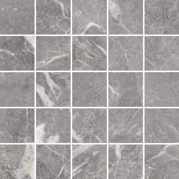 Мозаика K-1006/MR/m14 MARBLE TREND SILVER RIVER 30,7х30,7 Kerranova