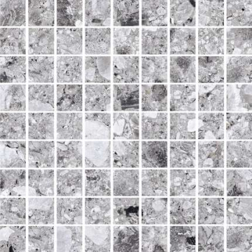 Мозаика K-331/MR/m01 Terrazzo Light Grey 300x300x9 Kerranova