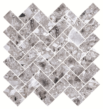 Мозаика K-331/MR/m06 Terrazzo Light Grey 28.2x30.3 Kerranova