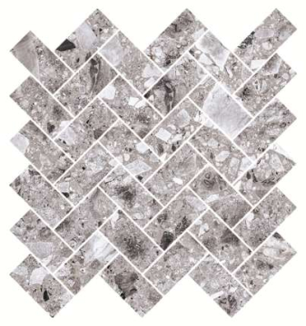 Мозаика K-331/MR/m06 Terrazzo Light Grey 282x303x9 Kerranova