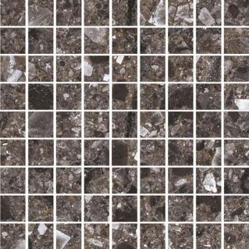 Мозаика K-333/MR/m01 Terrazzo Dark Grey 300x300x9 Kerranova