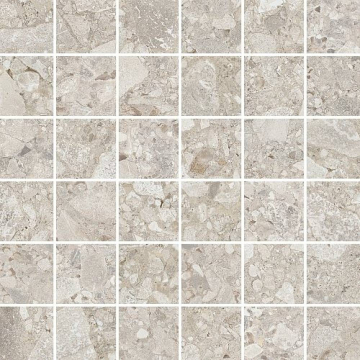 Мозаика K9474298R001VTE0 Ceppostone Мозаика Норковый Матовый R10B 7Рек 5x5 30х30 Vitra