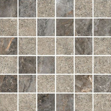 Мозаика K9498868R001VTE0 Marble-Stone Мозаика Тауп Матовый-Лаппато Ректификат 30x30 Vitra