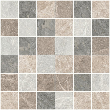 Мозаика K9513648LPR1VTE0 Marmostone Мозаика Микс 7ЛПР R9 5x5 30х30 Vitra