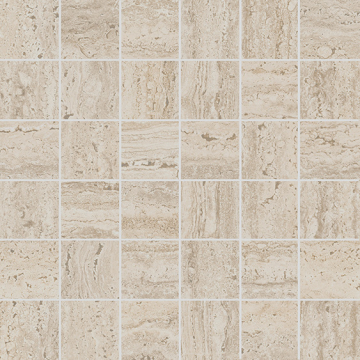 Мозаика KMD2MSA008GR Декор Про Травертин мозаичный бежевый светлый матовый обрезной 30x30x0,9 Kerama Marazzi
