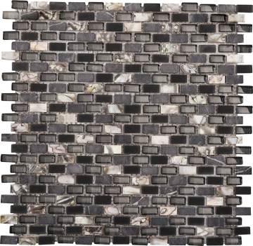 Мозаика L244001091 Tribal Pearl Black 28.6x28.3 L'Antic Colonial