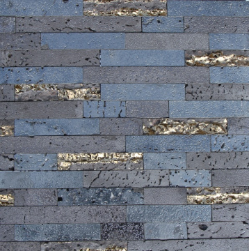 Мозаика LAVA BLACK 30x30 Orro Mosaic