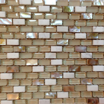 Мозаика Light Pearl 001A 1x2 28,6x28,8 Lace Mosaic