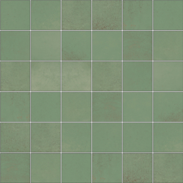 Мозаика LOOKBACK GREEN LAP MOSAICO 5х5 29.75x29.75 Land Porcelanico