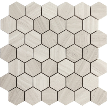 Мозаика M032-DH5 White Wooden 30.2x29.8 Natural