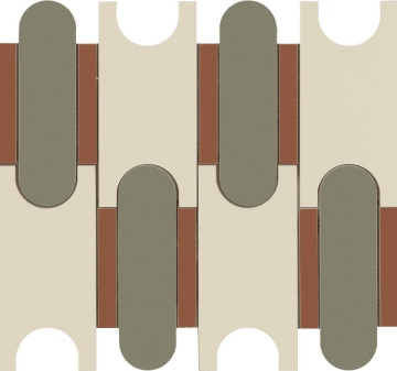 Мозаика MAL9 Momenti Mosaico Puzzle Avorio 30,6х32,8 MARAZZI Italy
