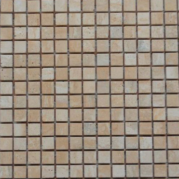 Мозаика Marble Mosaic Ivory Travertine 15*15 305*305 Art & Natura