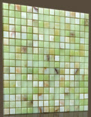 Мозаика Marble Mosaic Verde Onix 15*15 305*305 Art & Natura