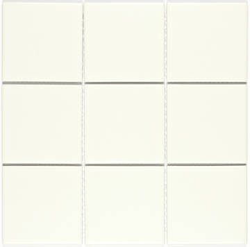 Мозаика Maxi white 6х97х97 297х297 Bonaparte