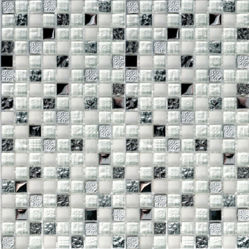 Мозаика Metallica (стекло+камень) 15*15 300*300 Bonaparte
