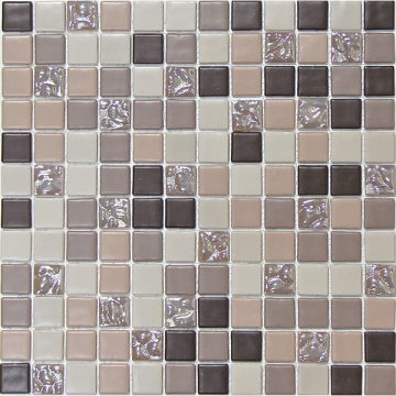 Мозаика Mezclas Urban Coffee + Drops Beige 15% 31.6x31.6 Mosavit