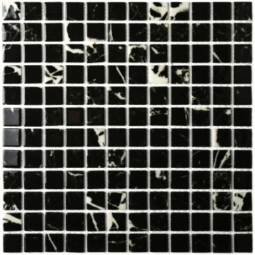 Мозаика Mia black glossy 23*23*4 300*300 Bonaparte