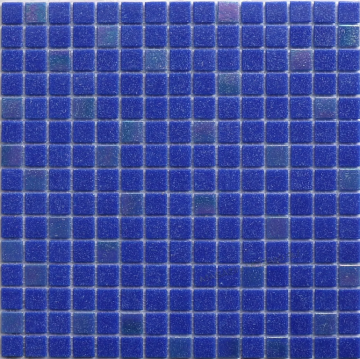 Мозаика MIX28 стекло темно-синий (сетка) 20x20x4 327x327 NSmosaic