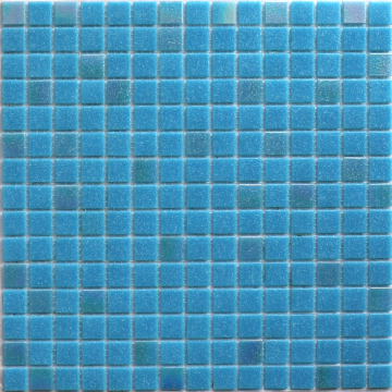 Мозаика MIX29 стекло синий (сетка) 20x20x4 327x327 NSmosaic