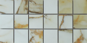 Мозаика MK.CAL MV RM BIANCO 15x30 La Faenza