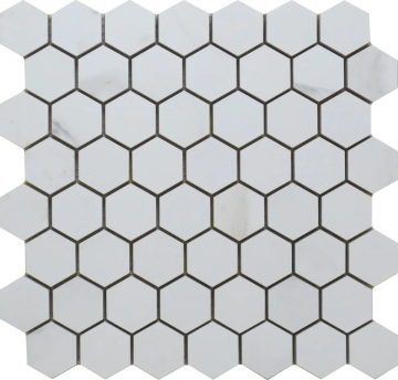 Мозаика Mk.Syros White Hex. 17.5x20.2 Keratile