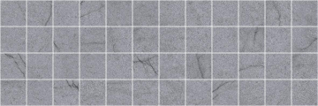Мозаика MM11187 Декор Rock мозаичный серый 20х60 Laparet