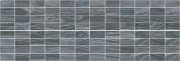 Мозаика MM60068 Zen Декор мозаичный чёрный 20х60 Laparet