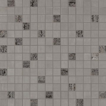 Мозаика MMQZ Materika Mosaico Antracite 40x40 MARAZZI Italy