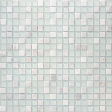 Мозаика Mont Blanc 15x15x4 (ПУ) 305x305 Caramelle Mosaic
