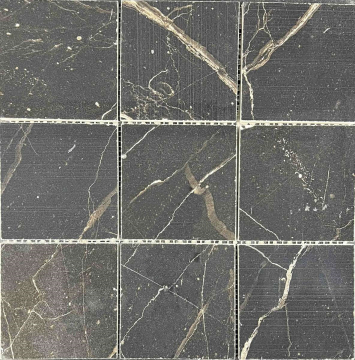 Мозаика Mosaic Estrada Nero 9.5х9.5 300x300 Velsaa