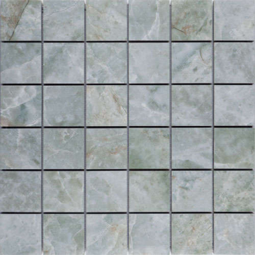 Мозаика Mosaic Quartz Green 300x300 Velsaa