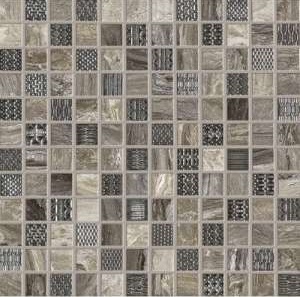 Мозаика Mosaico Gemstone Taupe Lux чип 3х3 31.5x31.5 Ascot