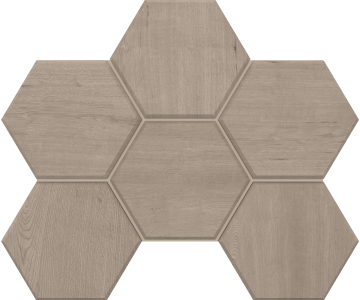 Мозаика Мозаика CW01 Classic Wood Hexagon неполированная 25x28.5 Estima