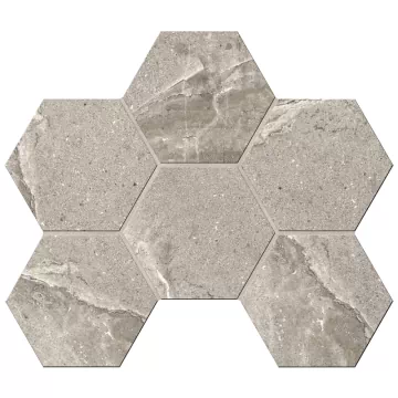 Мозаика Мозаика KA02 Kailas Hexagon 25x28.5 Ametis by Estima