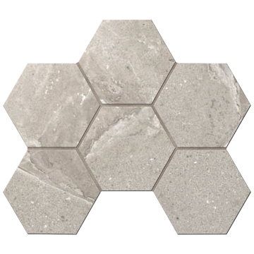 Мозаика Мозаика KA03 Kailas Hexagon 25x28.5 Ametis by Estima