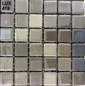 Мозаика Мозаика Lux № 418 (на сетке) 31,7Х31,7 Vidrepur