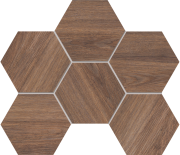 Мозаика Мозаика SI02 Selection Hexagon неполированная 25x28.5x1.0 Ametis by Estima