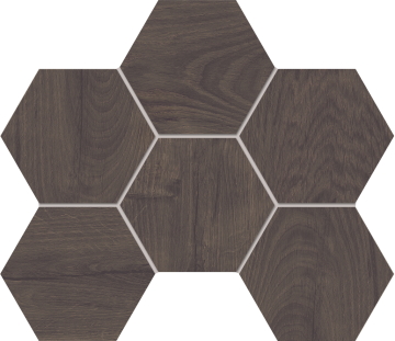 Мозаика Мозаика SI04 Selection Hexagon неполированная 25x28.5x1.0 Ametis by Estima