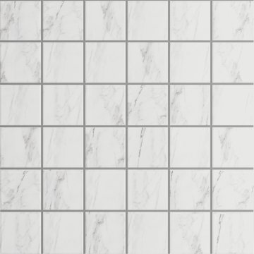 Мозаика Мозаика SM01 Supreme Platinum Неполированная/Полированная (5x5) 30x30x1.0 Ametis by Estima
