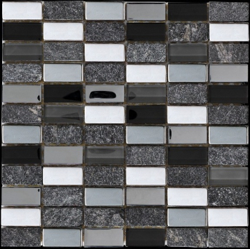 Мозаика Myka Black 30*30 Intermatex