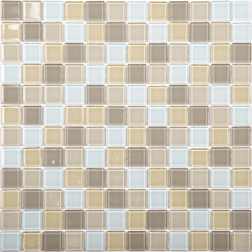 Мозаика No124 стекло 25x25x4 300x300 NSmosaic