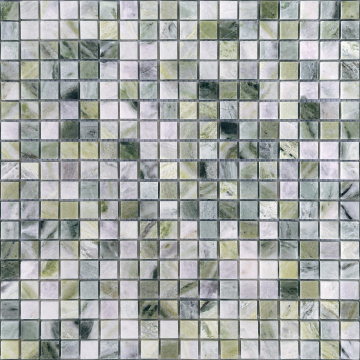 Мозаика Onice Verde oliva POL 15x15x7 305x305 Caramelle Mosaic