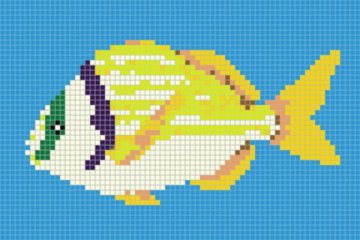 Мозаика Панно PEZ HAPPY 1902x951 (на сетке) Vidrepur