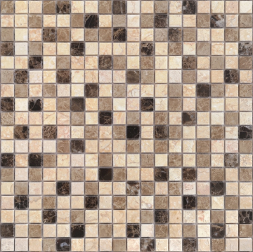Мозаика Pietra Mix 1 POL 15x15x4 305x305 Caramelle Mosaic